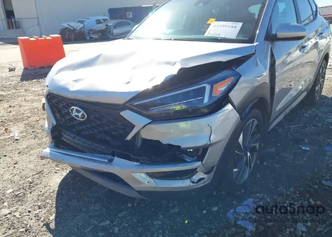 2020 Hyundai Tucson Sport из США, поврежденный, VIN KM8J33AL8LU115508